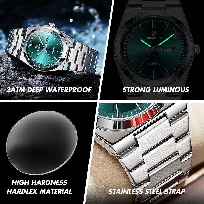 Paazomy Vanguard Silver green Edition