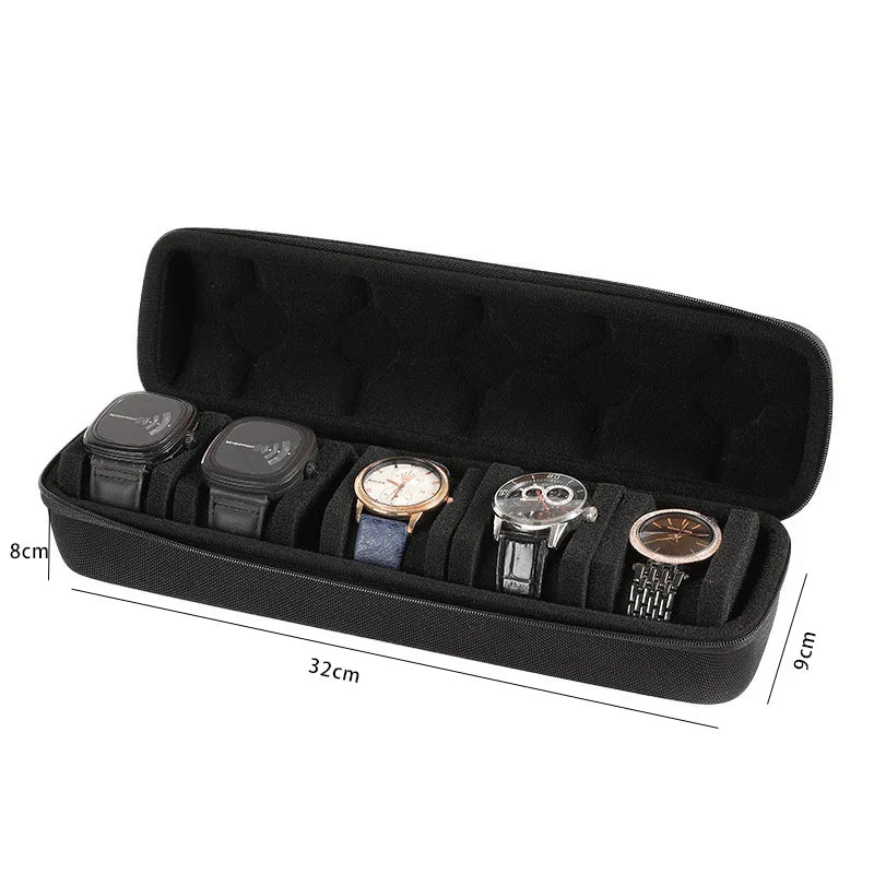 Paazomy watch box, take it anywhere.