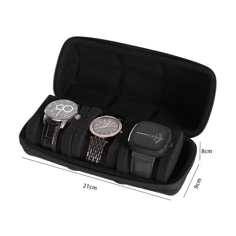 Paazomy watch box, take it anywhere.